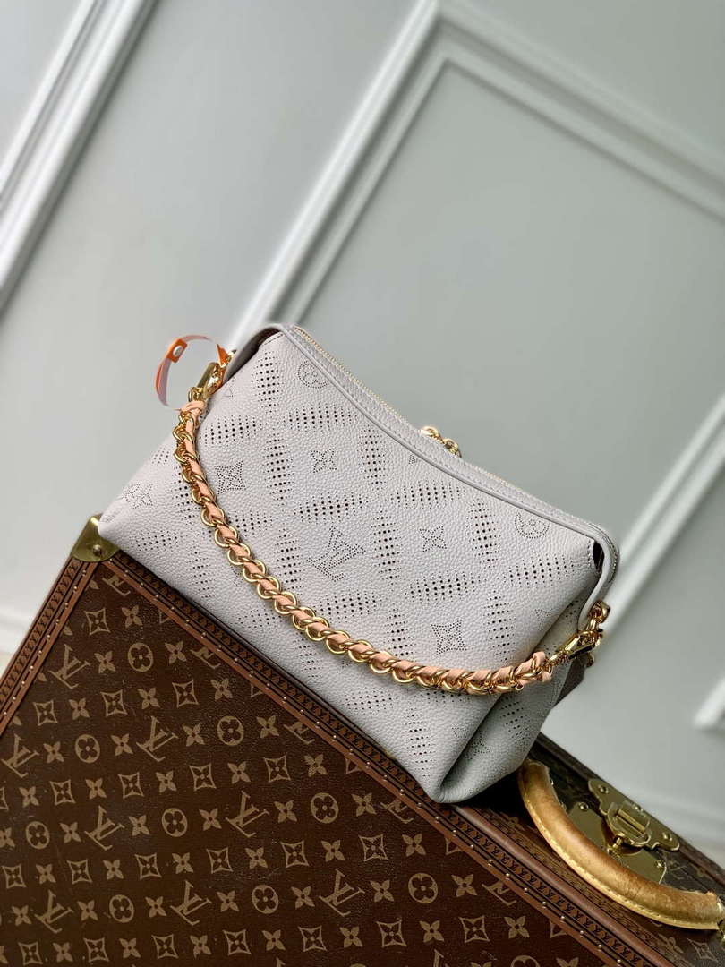LV M13157 Louis Vuitton Hand It All PM Bag Pink Gray