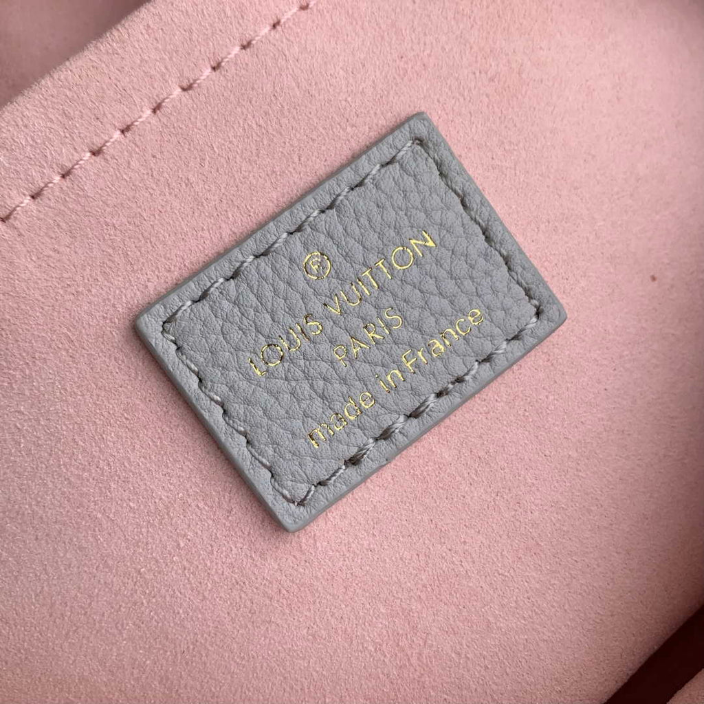 LV M13157 Louis Vuitton Hand It All PM Bag Pink Gray