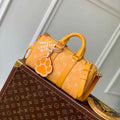 LV M13166 Louis Vuitton Keepall Bandouliere 25 Bag Yellow - Default Title - View 1
