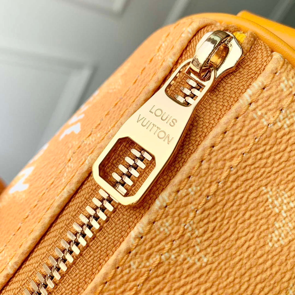 LV M13166 Louis Vuitton Keepall Bandouliere 25 Bag Yellow