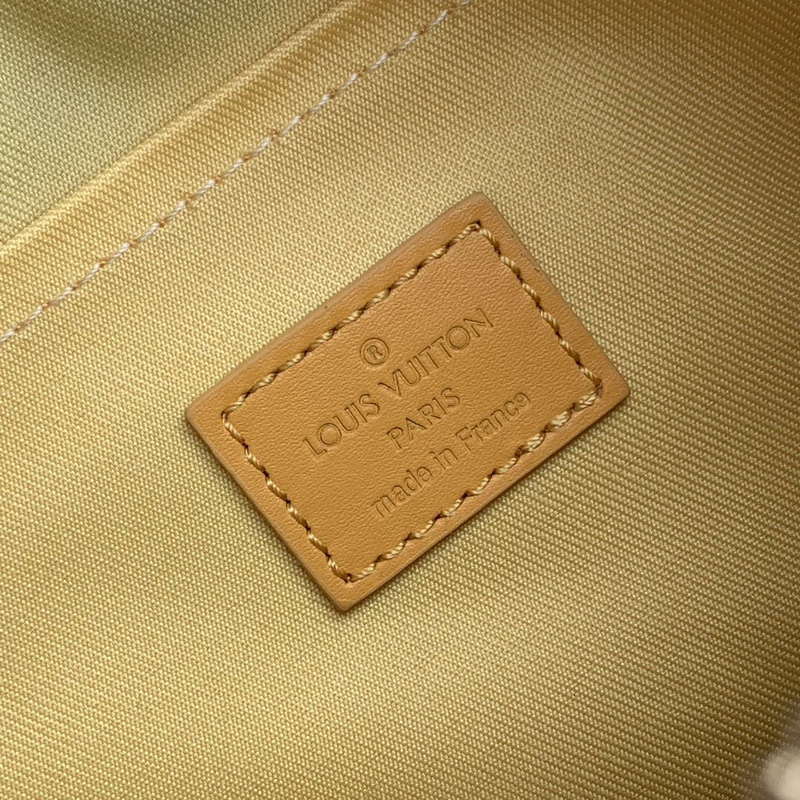 LV M13166 Louis Vuitton Keepall Bandouliere 25 Bag Yellow