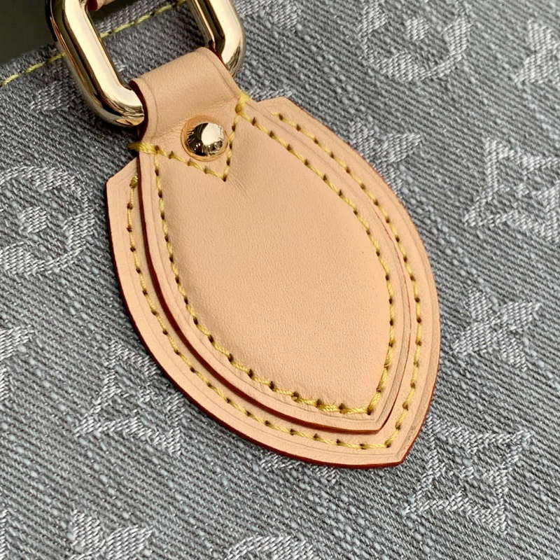 LV M13189 Louis Vuitton OnTheGo MM Bag Washed Gray