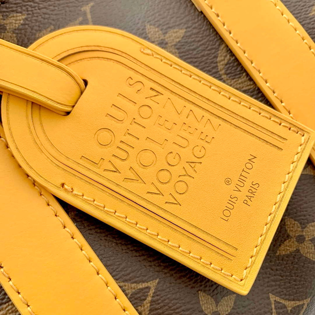 LV M13201 Louis Vuitton Keepall Bandouliere 35 Monogram Yellow
