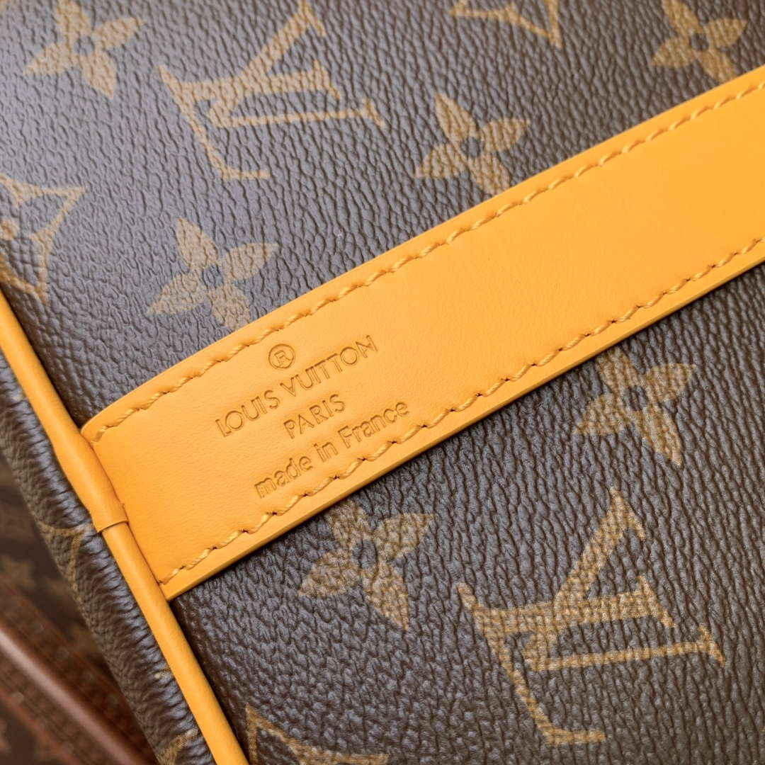 LV M13201 Louis Vuitton Keepall Bandouliere 35 Monogram Yellow
