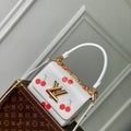 LV M13239 Louis Vuitton LV x TM Twist PM Handbag White