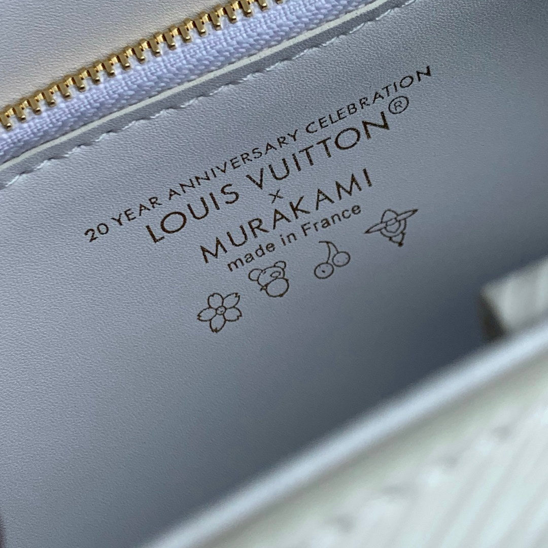 LV M13239 Louis Vuitton LV x TM Twist PM Handbag White