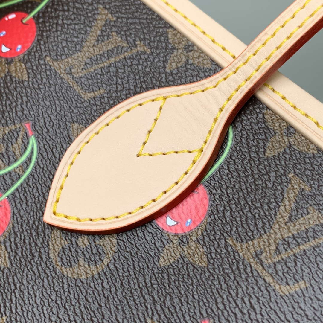 LV M13263 Louis Vuitton LV x TM Neverfull MM Handbag Monogram - Default Title - View 5