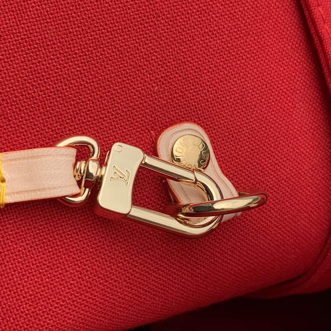 LV M13263 Louis Vuitton LV x TM Neverfull MM Handbag Monogram