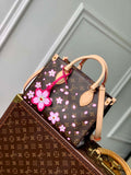 LV M13269 Louis Vuitton LV x TM OnTheGo PM Handbag Sakura Brown