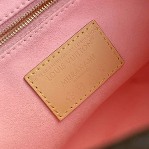 LV M13269 Louis Vuitton LV x TM OnTheGo PM Handbag Sakura Brown - Default Title - View 8