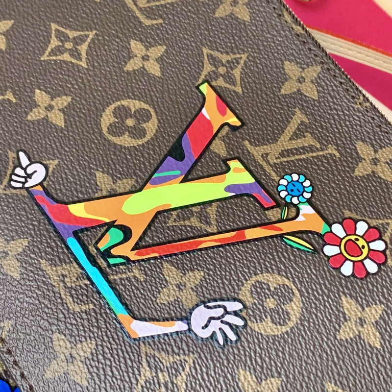 LV M13271 Louis Vuitton Neverfull MM Bag Monogram