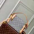 LV M13285 Louis Vuitton Side Trunk MM Bag Washed Gray - Default Title - View 1