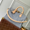 LV M13344 Louis Vuitton Speedy Soft 30 Bag Washed Gray - Default Title - View 1