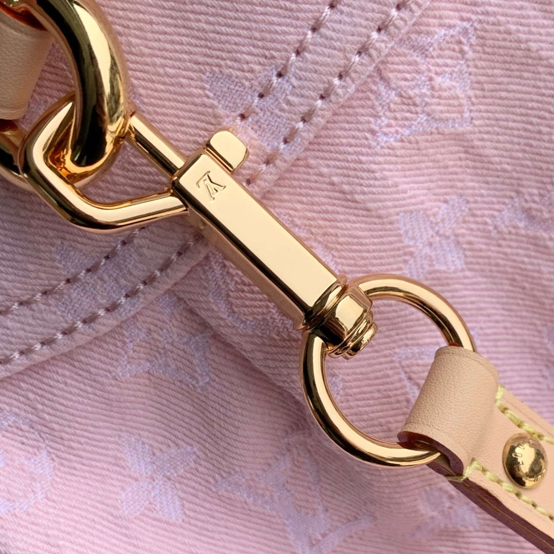 LV M13347 Louis Vuitton Sunset Handbag Washed Pink