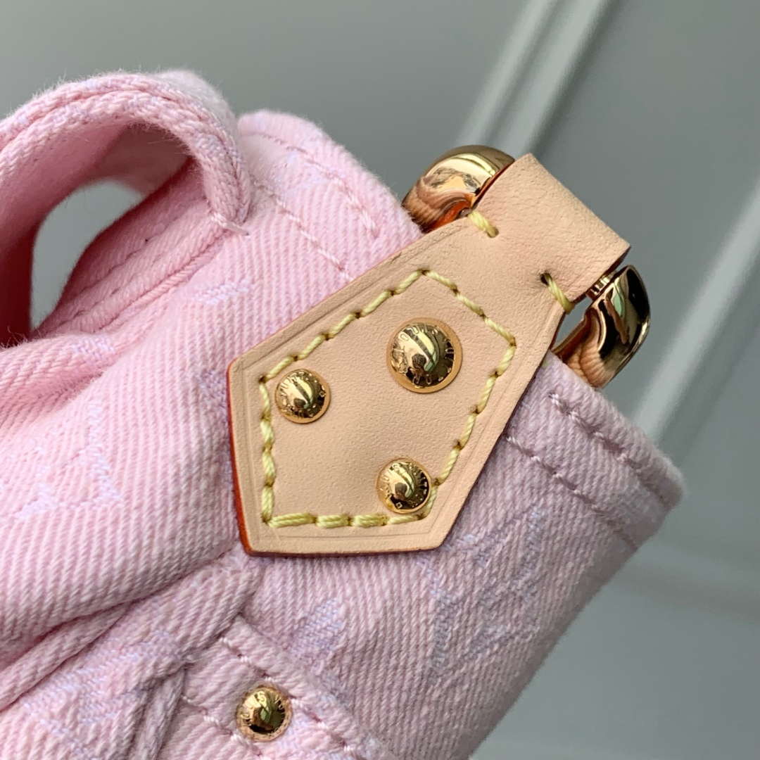 LV M13347 Louis Vuitton Sunset Handbag Washed Pink - Default Title - View 7
