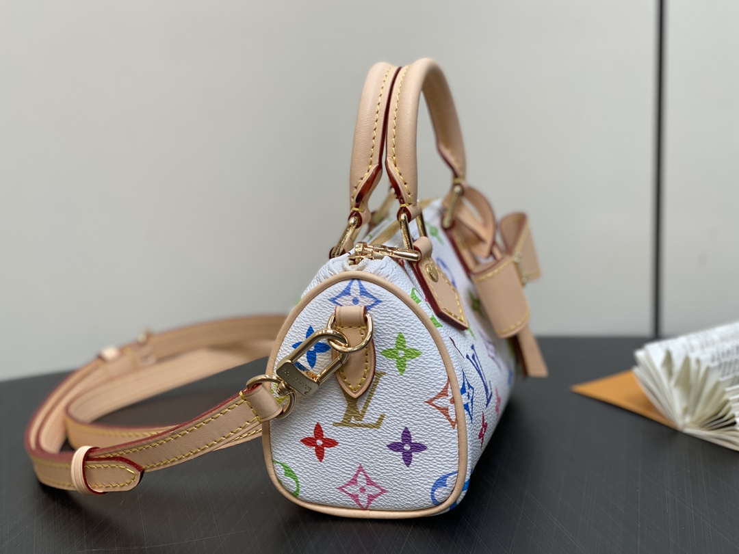 LV M13391 Louis Vuitton LV x TM Nano Speedy Bandouliere  Multicolored - Default Title - View 2