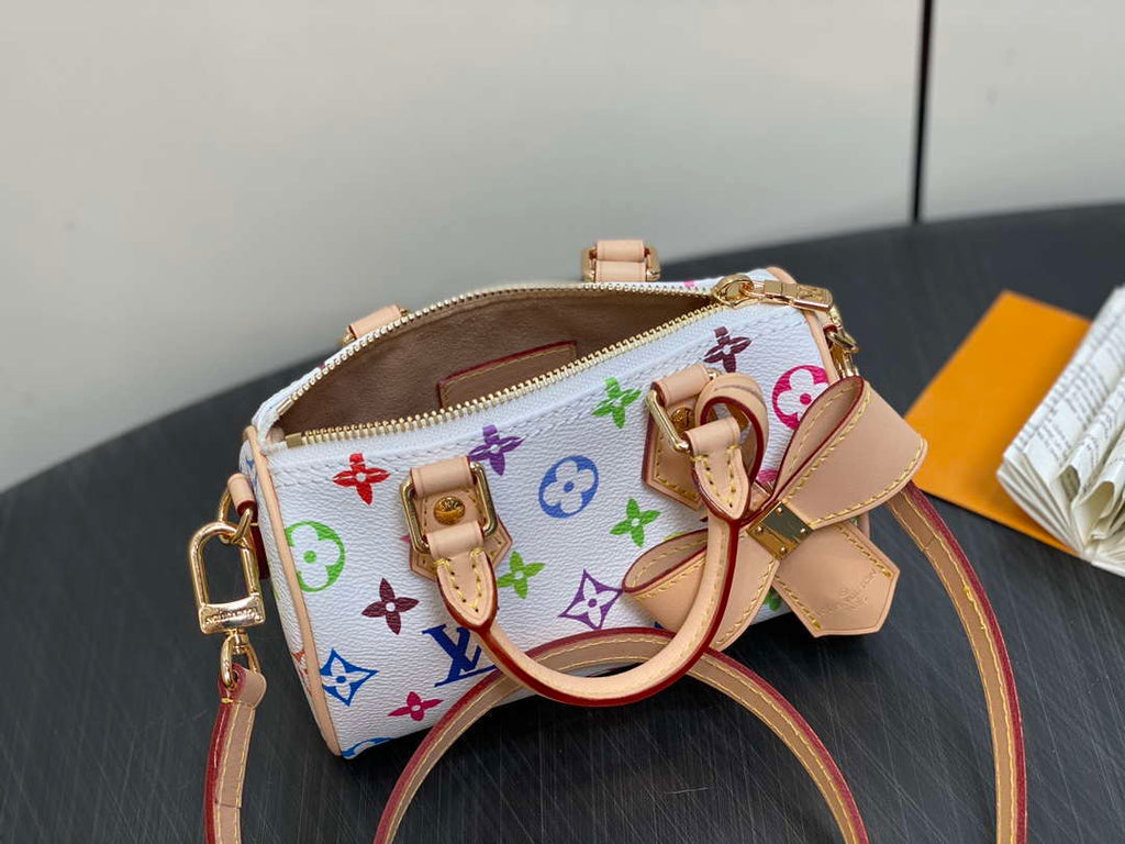 LV M13391 Louis Vuitton LV x TM Nano Speedy Bandouliere  Multicolored