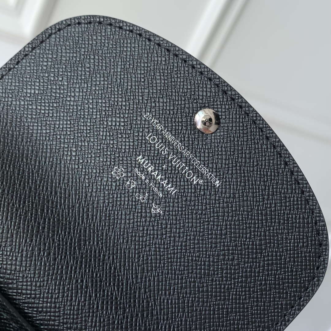 LV M13399 Louis Vuitton LV x TM Rosalie Coin Purse Multicolored Black