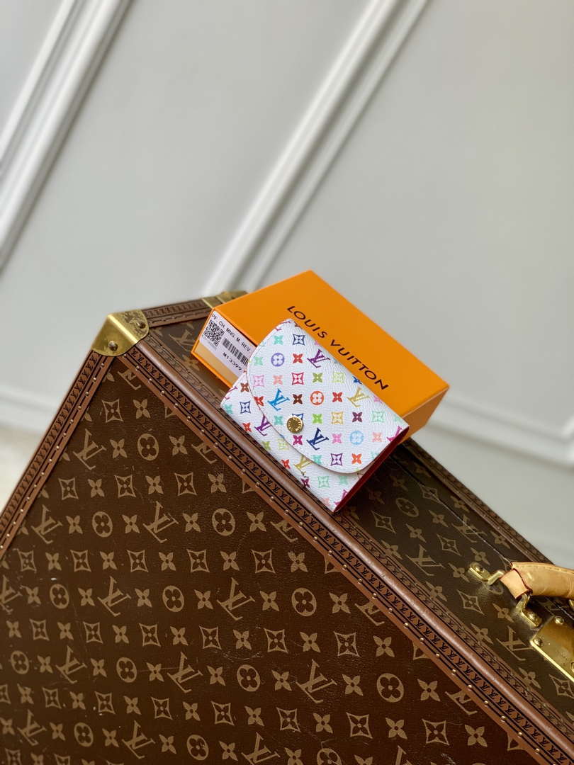 LV M13399 Louis Vuitton LV x TM Rosalie Coin Purse Multicolored