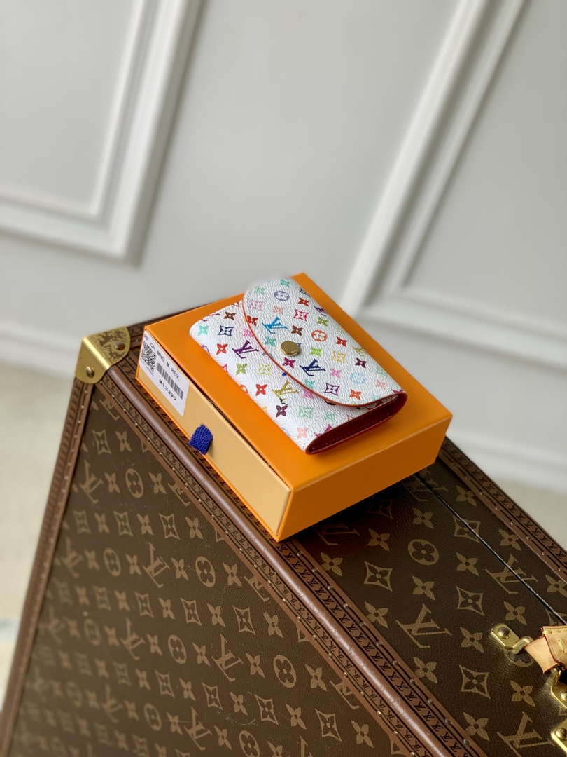 LV M13399 Louis Vuitton LV x TM Rosalie Coin Purse Multicolored