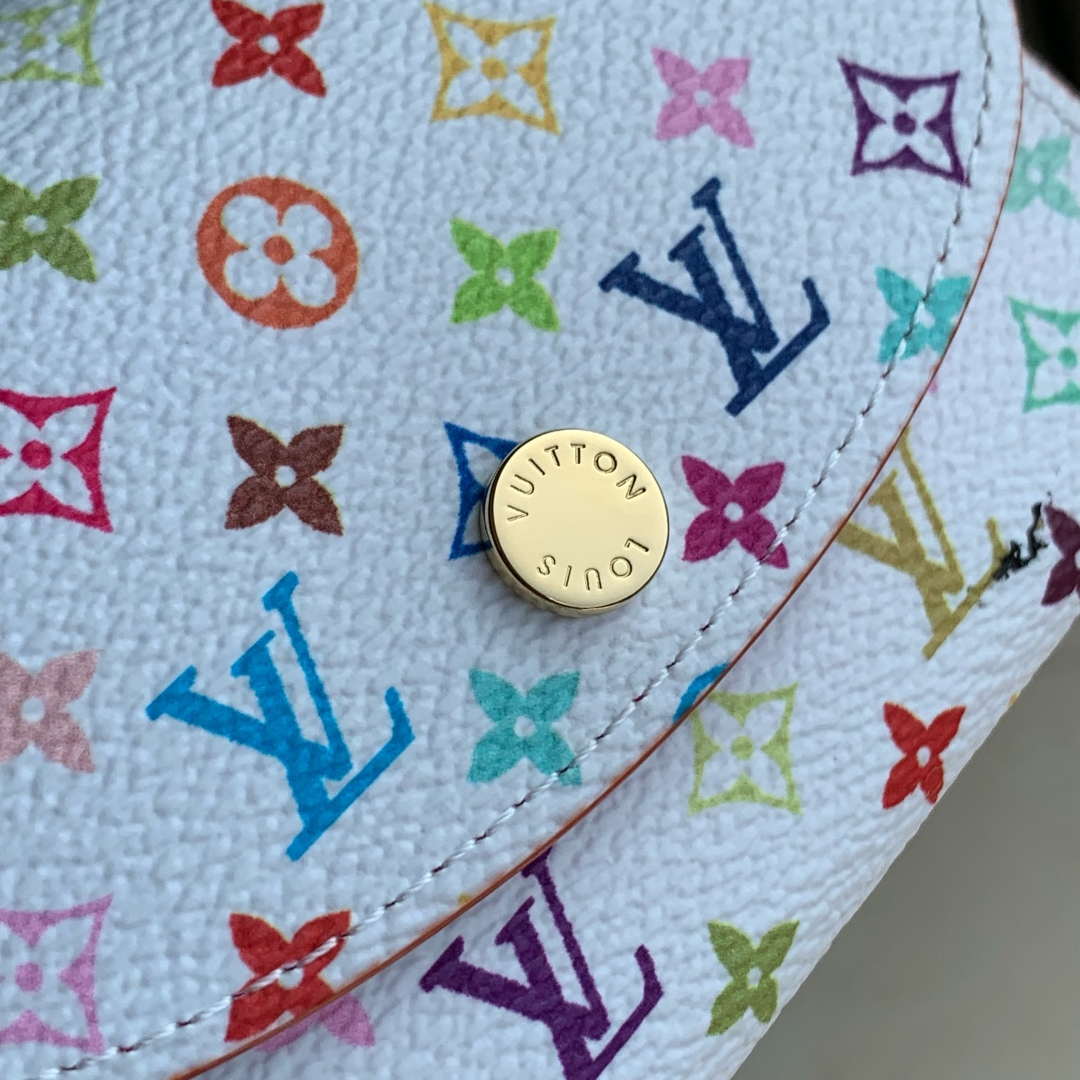LV M13399 Louis Vuitton LV x TM Rosalie Coin Purse Multicolored