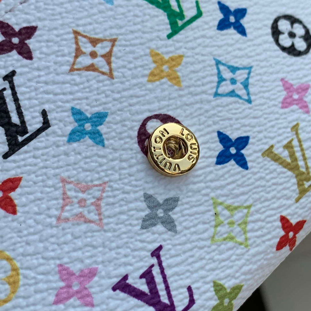 LV M13399 Louis Vuitton LV x TM Rosalie Coin Purse Multicolored