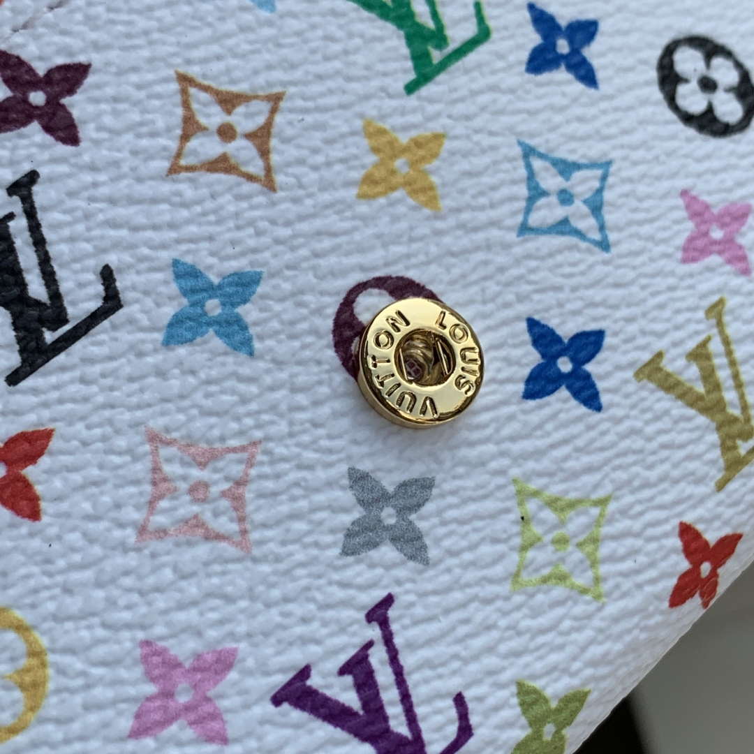 LV M13399 Louis Vuitton LV x TM Rosalie Coin Purse Multicolored