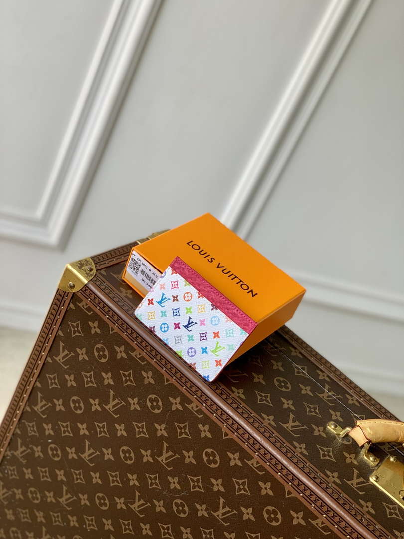 LV M13403 Louis Vuitton LV x TM Card Holder Multicolored