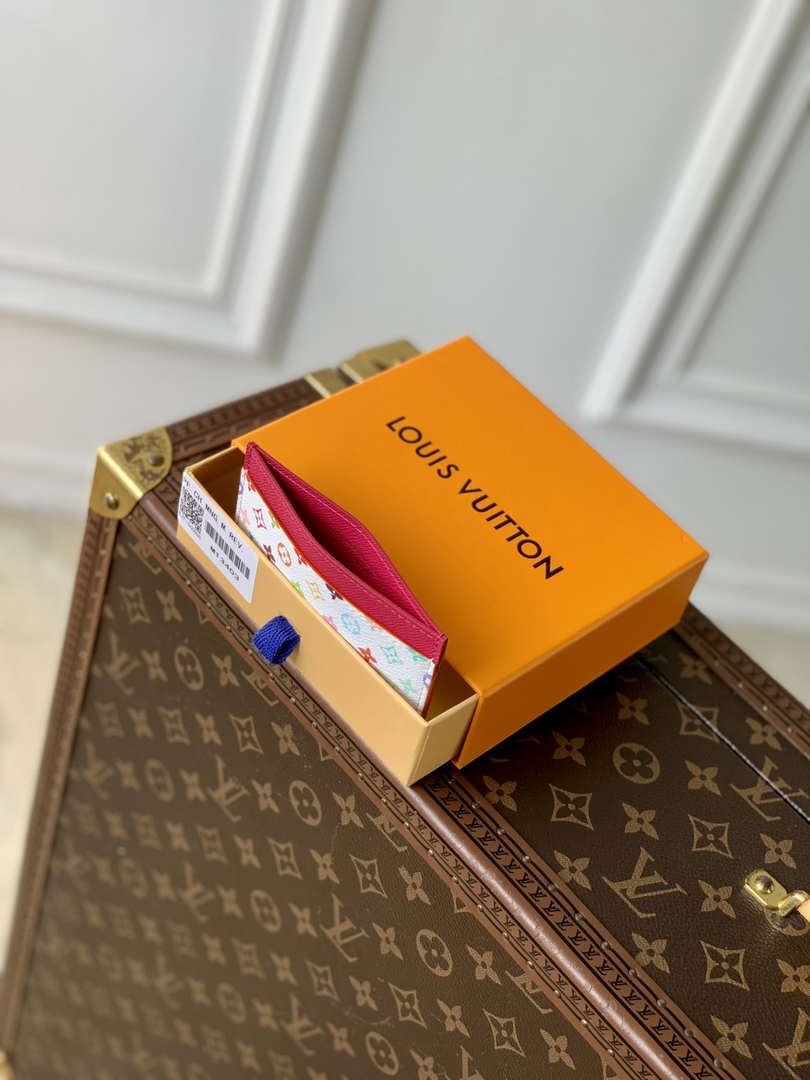 LV M13403 Louis Vuitton LV x TM Card Holder Multicolored