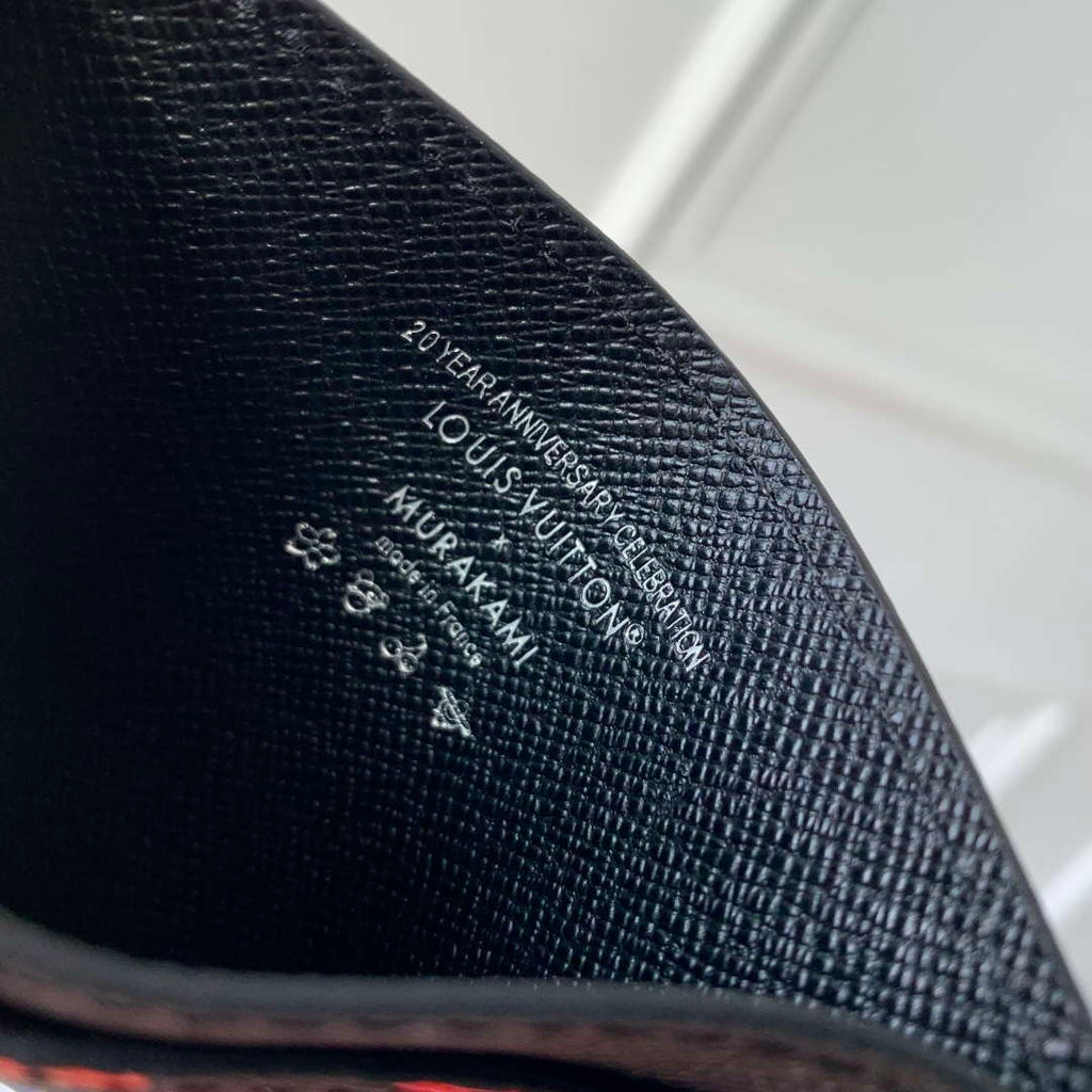 LV M13403 Louis Vuitton LV x TM Card Holder Multicolored Black