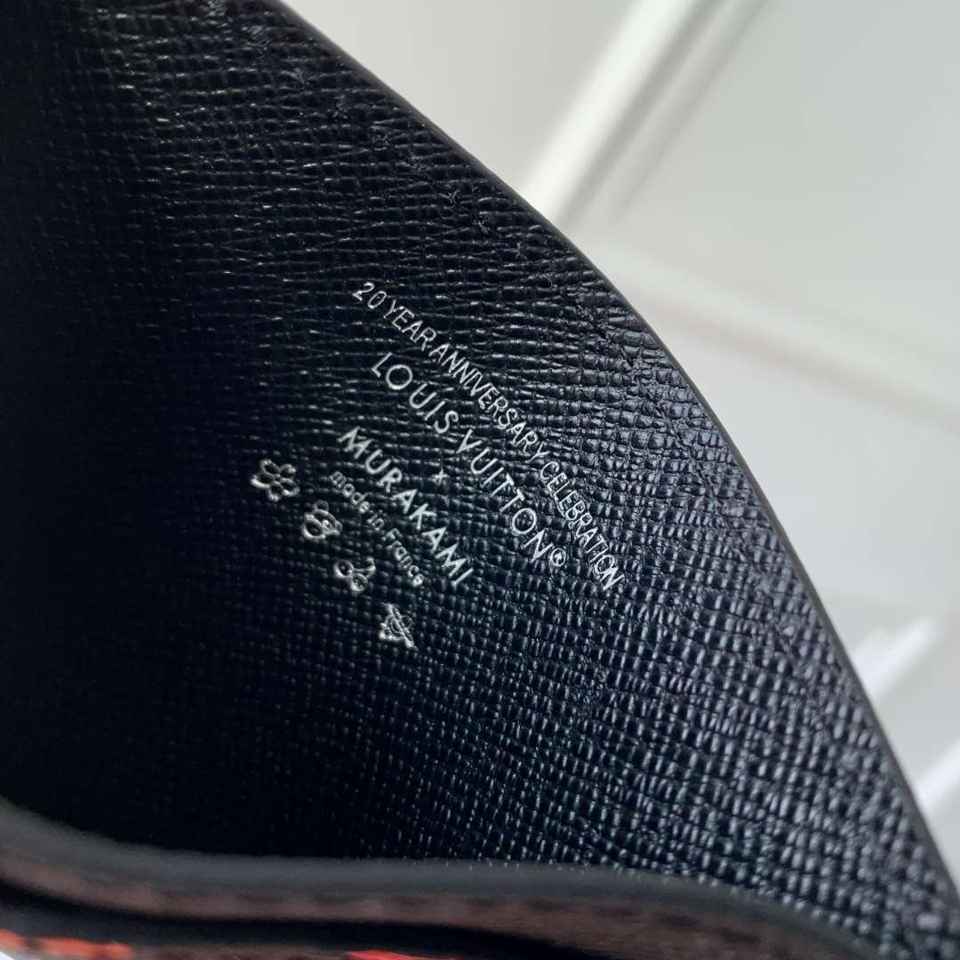 LV M13403 Louis Vuitton LV x TM Card Holder Multicolored Black