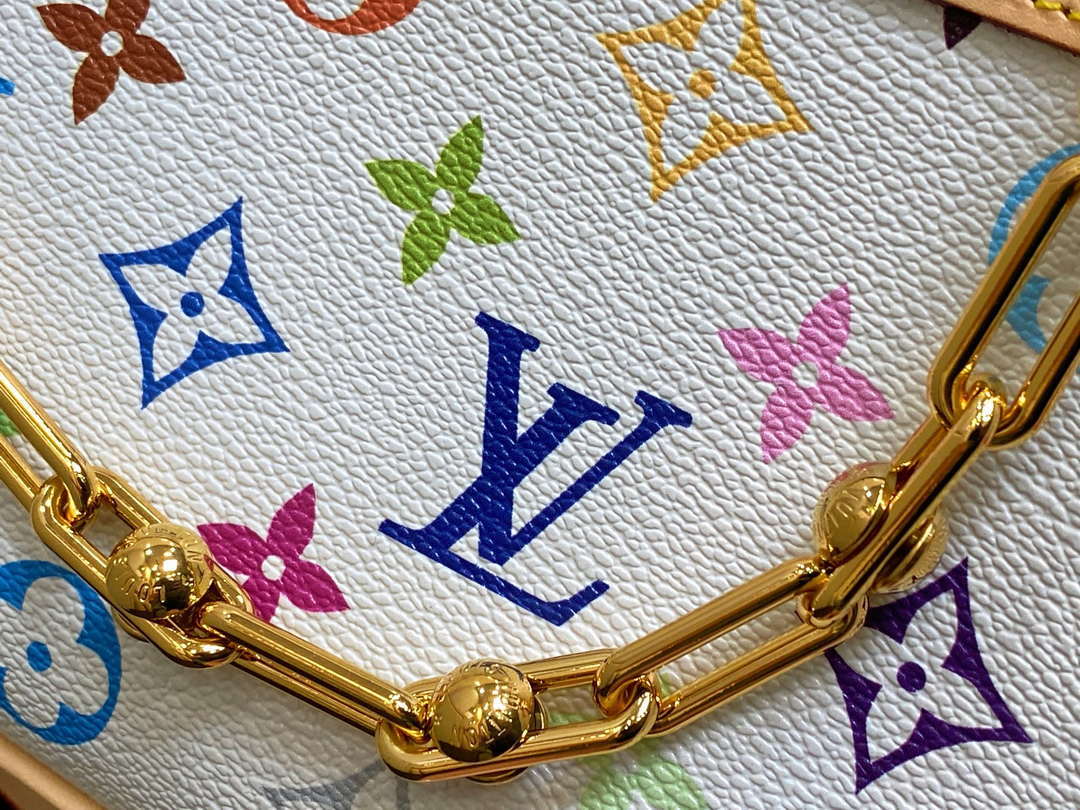 LV M13404 Louis Vuitton LV x TM Pochette Accessoires Multicolore Blanc