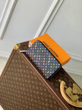 LV M13408 Louis Vuitton LV x TM Cl¨¦mence Wallet Multicolored Black