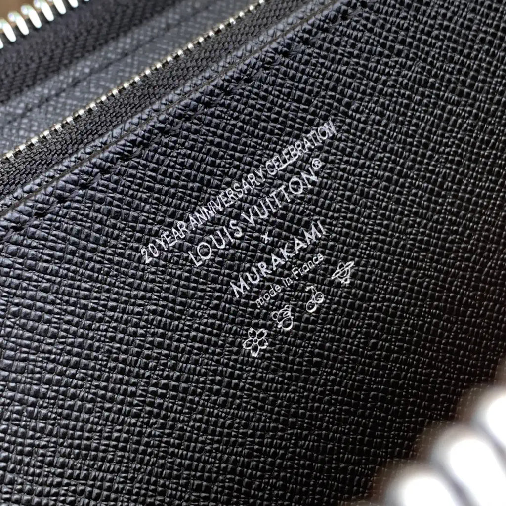 LV M13408 Louis Vuitton LV x TM Cl¨¦mence Wallet Multicolored Black