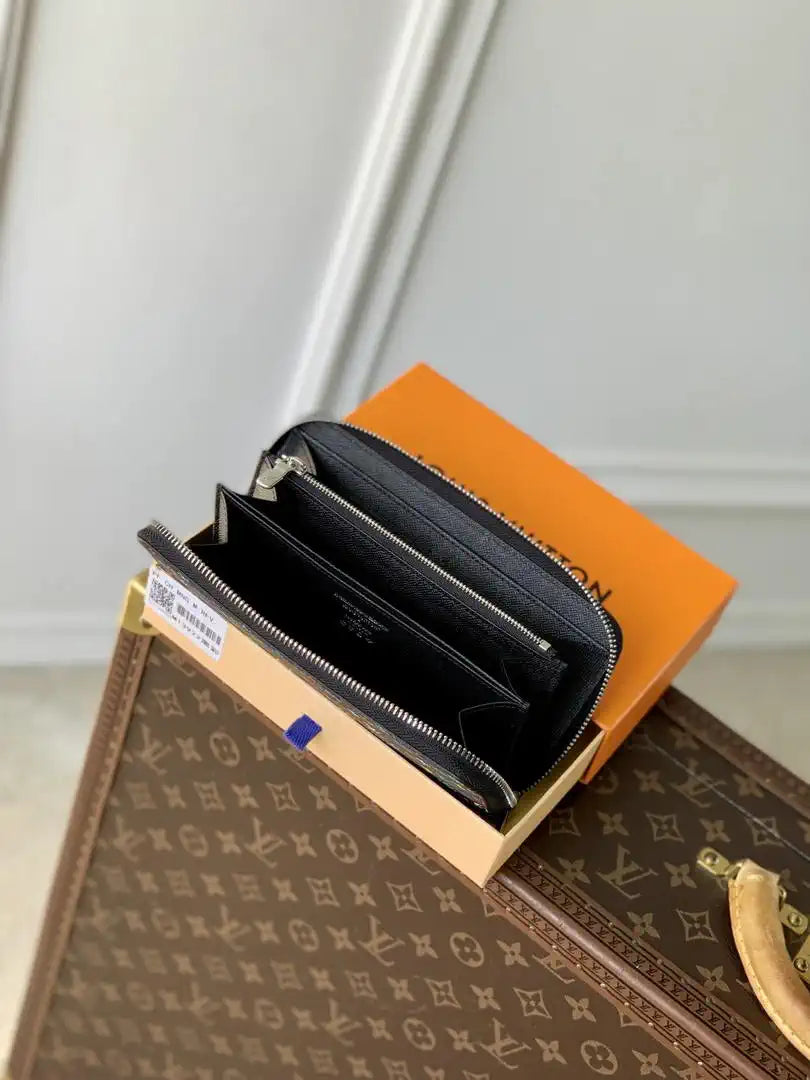 LV M13408 Louis Vuitton LV x TM Cl¨¦mence Wallet Multicolored Black