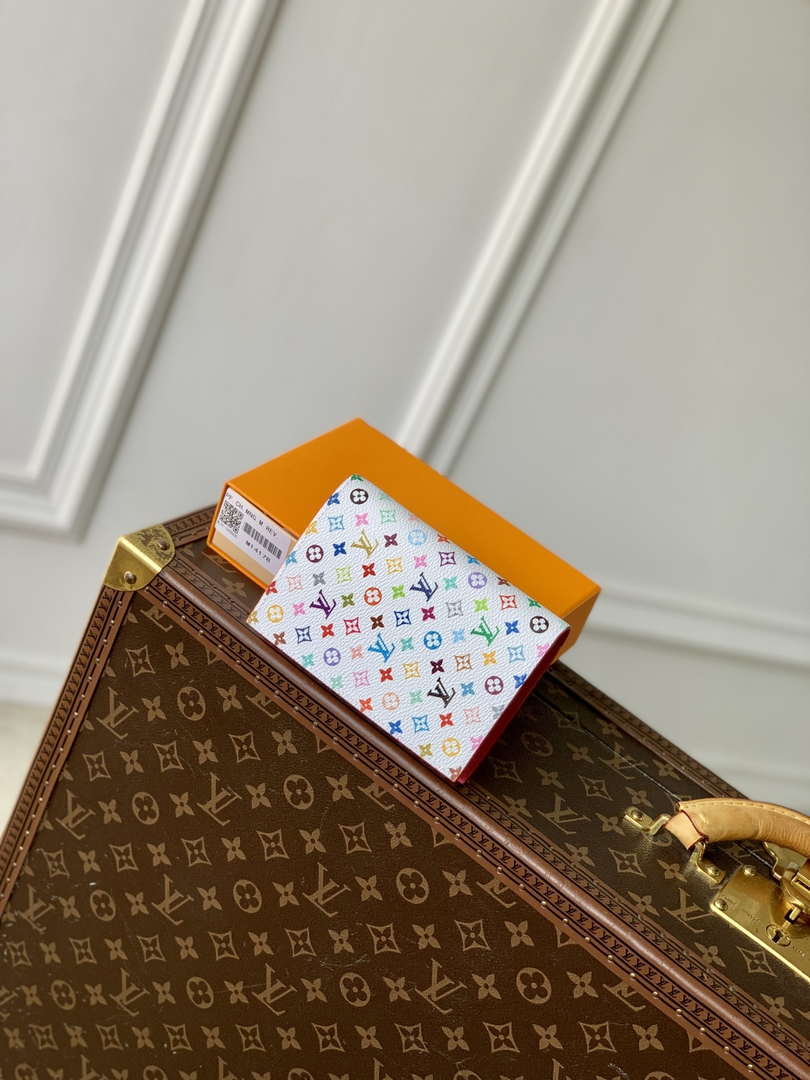 LV M13414 Louis Vuitton LV x TM Passport Cover Multicolored - Default Title - View 2