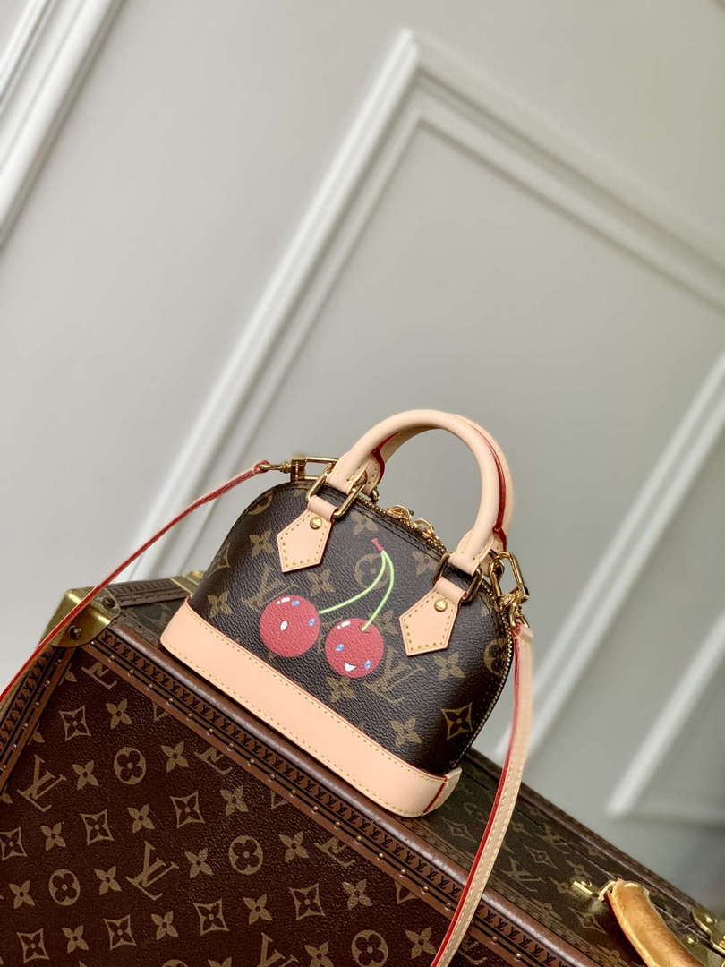LV M13416 Louis Vuitton LV x TM Nano Alma Bag Monogram - Default Title - View 3