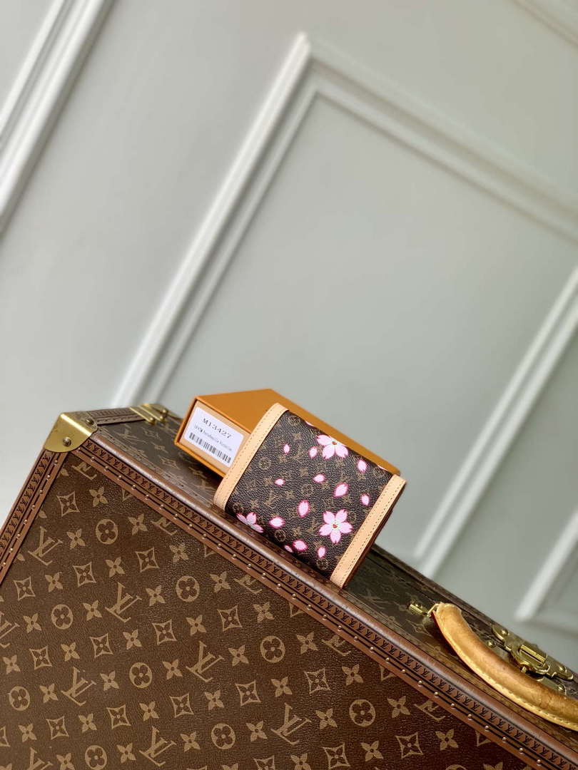 LV M13427 Louis Vuitton LV x TM Victorine Wallet Sakura Brown