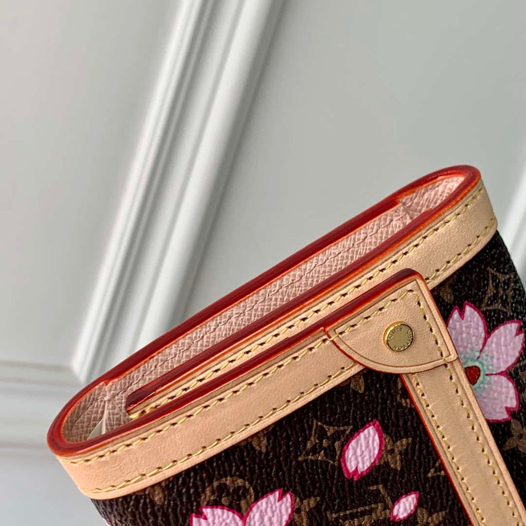 LV M13427 Louis Vuitton LV x TM Victorine Wallet Sakura Brown