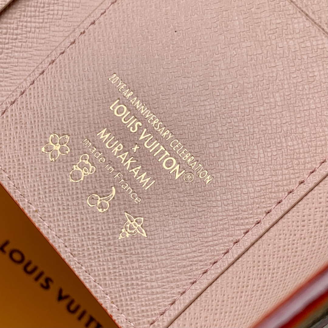 LV M13427 Louis Vuitton LV x TM Victorine Wallet Sakura Brown