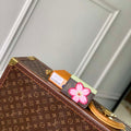 LV M13429 Louis Vuitton LV x TM Card Holder Sakura Brown - Default Title - View 1