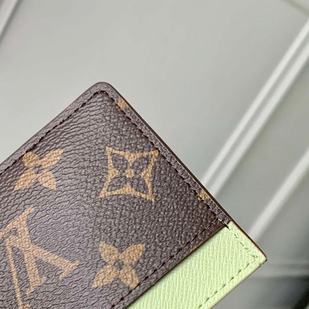 LV M13429 Louis Vuitton LV x TM Card Holder Sakura Brown