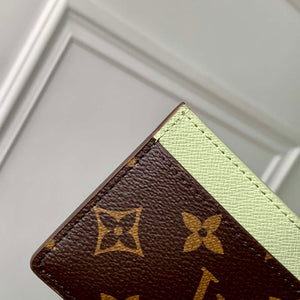 LV M13429 Louis Vuitton LV x TM Card Holder Sakura Brown - Default Title - View 6