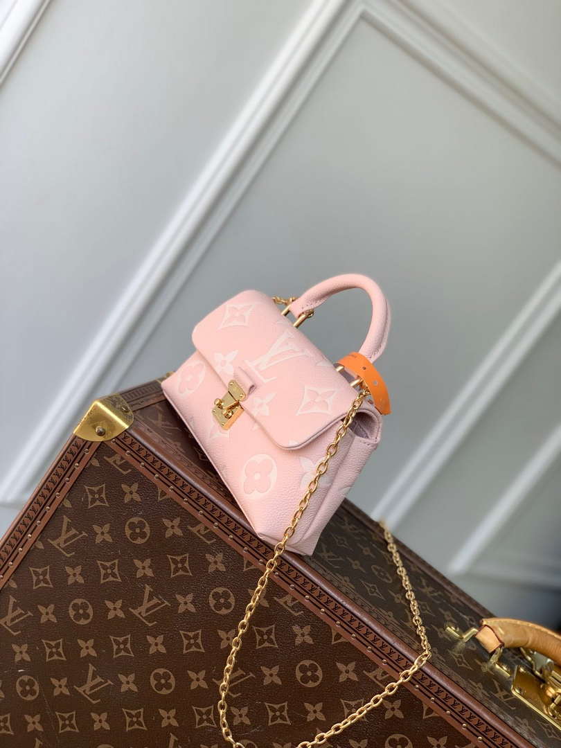 LV M13796 Louis Vuitton Nano Madeleine Bag Pink - Default Title - View 2