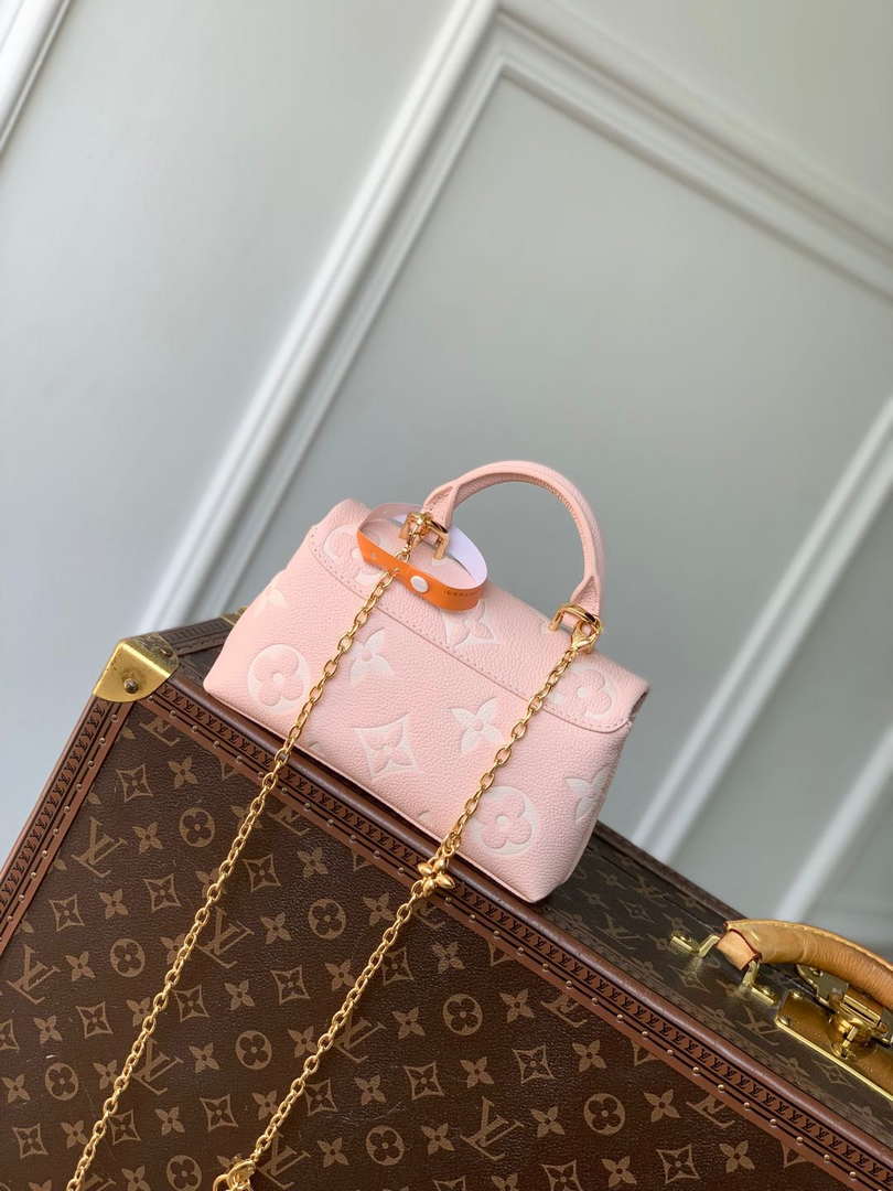 LV M13796 Louis Vuitton Nano Madeleine Bag Pink