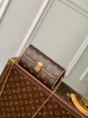 LV M13566 Louis Vuitton Pochette Camille Monogram Canvas - Default Title - View 1