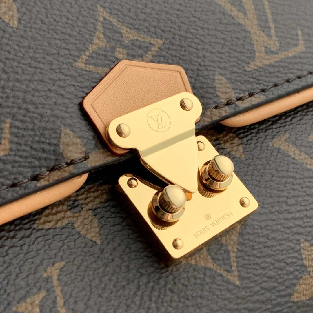 LV M13566 Louis Vuitton Pochette Camille Monogram Canvas - Default Title - View 5