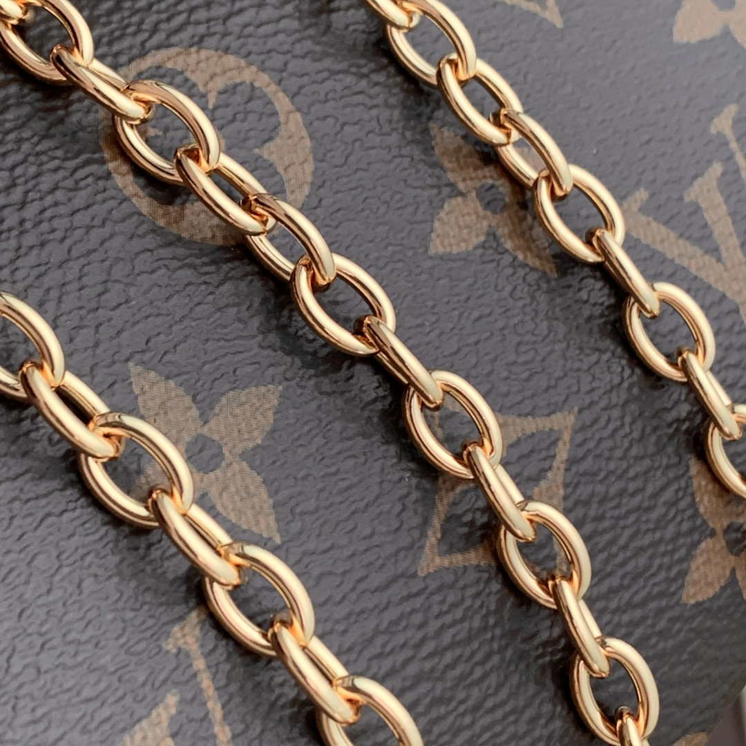 LV M13566 Louis Vuitton Pochette Camille Monogram Canvas