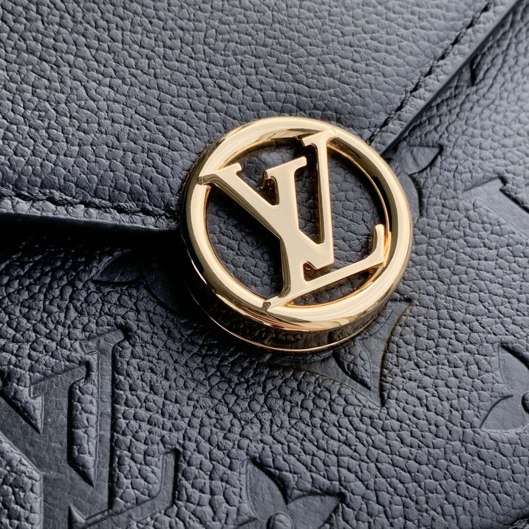 LV M13569 Louis Vuitton Wallet On Chain Rosy Bag Black