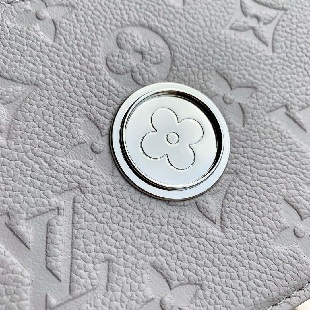 LV M13570 Louis Vuitton Wallet On Chain Rosy Bag Brume Gray